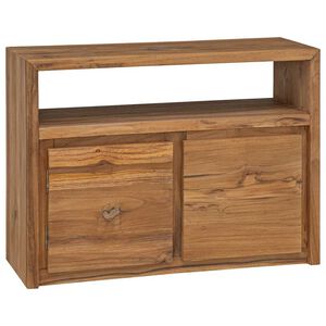 vidaXL Sideboard 80x30x60 cm Massivholz Teak