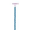 vidaXL Arbeitsseil Blau 3 mm 100 m Polypropylen