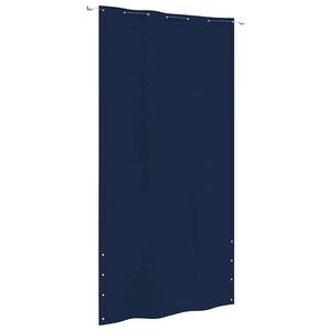 vidaXL Balkon-Sichtschutz Blau 140x240 cm Oxford-Gewebe