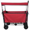 vidaXL Klapp-Handwagen Rot 105 x 56,5 x 116 cm Oxford-Stoff