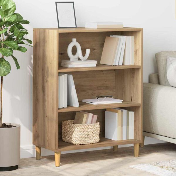 vidaXL Sideboard Artisan-Eiche 69,5 x 32,5 x 90 cm Holzwerkstoff