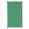 vidaXL Gartenbank-Auflage Gr&uuml;n 180x(50+50)x7 cm Oxford-Gewebe