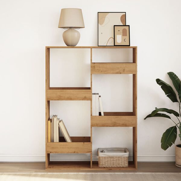 vidaXL B&uuml;cherregal Artisan-Eiche 100x33x135 cm Holzwerkstoff