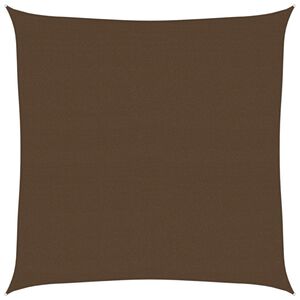 vidaXL Sonnensegel 160 g/m&sup2; Braun 4x4 m HDPE