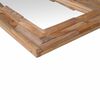 vidaXL Dekorativer Spiegel Teak 120 x 60 cm Rechteckig