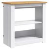 vidaXL Aquariumst&auml;nder PANAMA Wei&szlig; und Braun 60 x 30 x 60 cm 150 kg
