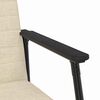 vidaXL Sessel Creme 59 x 75 x 78 cm Stoff