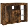 vidaXL Eck-LED-TV-Schrank Ger&auml;ucherte Eiche 100x40x68cm Holzwerkstoff