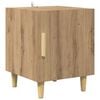 vidaXL Nachttisch Artisan-Eiche 40 x 40 x 50 cm Holzwerkstoff