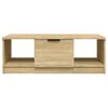 vidaXL Couchtisch Sonoma-Eiche 102x50x36 cm Holzwerkstoff