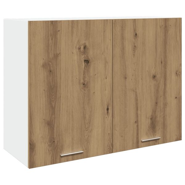 vidaXL Hängeschrank Lyon Artisan-Eiche 80x31x60 cm Holzwerkstoff
