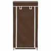 Schuhschrank Schuhregal Schuhablage 5 Schicht 58 x 28 x 106 cm Braun