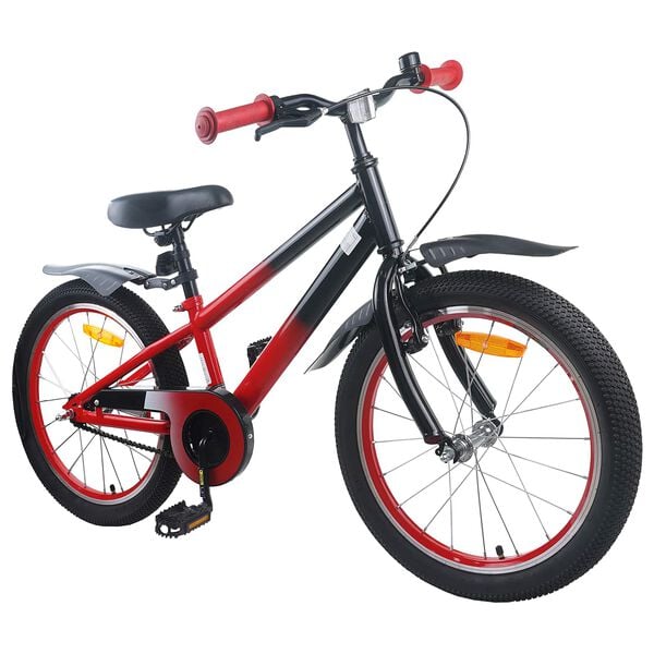 vidaXL Kinderfahrrad 20 Zoll f&uuml;r 6-11 Jahre alt Blau Schwarz