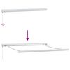 vidaXL Einziehbare Markise Beige 350 x 250 cm Stoff und Metall