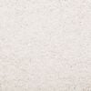 vidaXL Teppich Shaggy Hochflor Modern Creme 120x170 cm