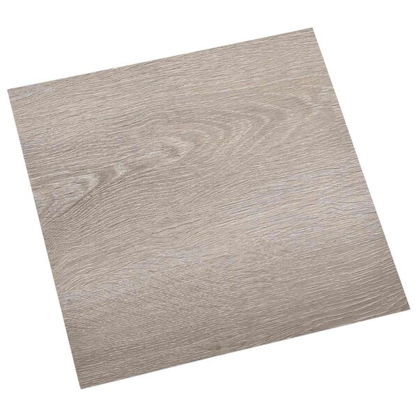 vidaXL Bodenplanken 55 pcs Taupe 5,11 m&sup2; PVC