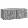 vidaXL Wandmontierter TV-Schrank 59,5 x 41 x 30 cm Grau Sonoma