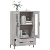 vidaXL Highboard Grau Sonoma 69,5x31x115 cm Holzwerkstoff