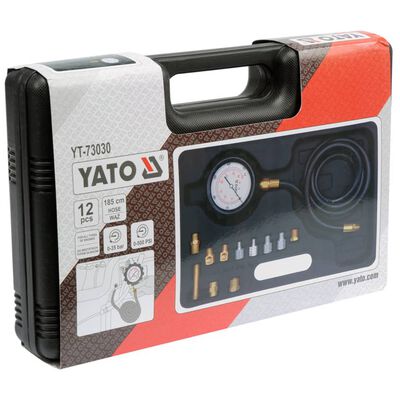 YATO 12-tlg. Öldrucktester Set Metall YT-73030