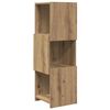 vidaXL Eckschrank Artisan-Eiche 30,5x30x95cm Holzwerkstoff