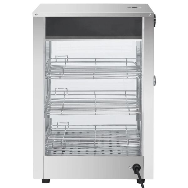 vidaXL Elektrischer Gastronorm Speisenw&auml;rmer 600 W Edelstahl