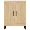 vidaXL Highboard Sonoma-Eiche 69,5x34x180 cm Holzwerkstoff