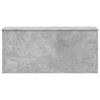 vidaXL Truhe Betongrau 100x42x46 cm Holzwerkstoff