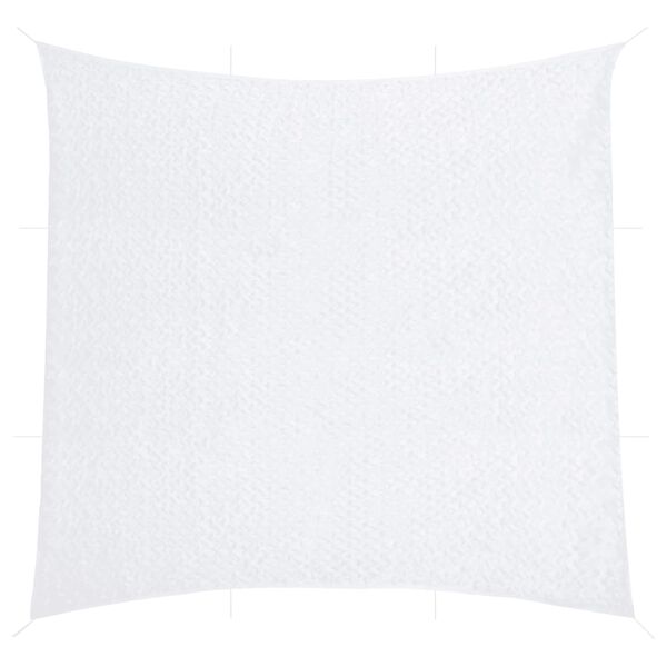 vidaXL Tarnnetz mit Aufbewahrungstasche 614x581 cm Wei&szlig;