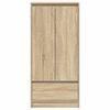 vidaXL Schrank mit Schublade Sonoma-Eiche 55,5x34x119,5 cm