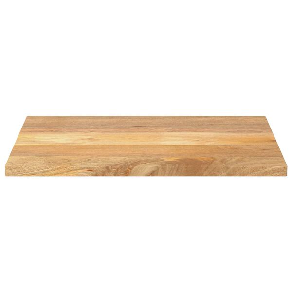 vidaXL Tischplatte 90x60x2,5 cm Rechteckig Massivholz Mango