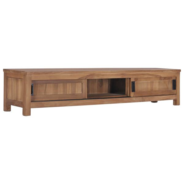 vidaXL TV-Schrank 150 x 30 x 30 cm Massivholz Teak