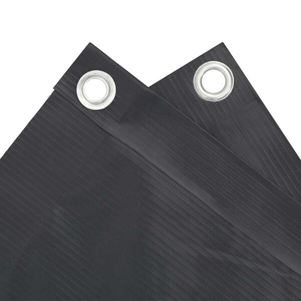 vidaXL Balkon-Sichtschutz Anthrazit 800x75 cm PVC