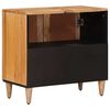 vidaXL Waschbeckenschrank Natur 62 x 33 x 58 cm Massivholz Mango
