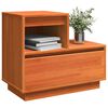 vidaXL Nachttisch Wachsbraun 60 x 34 x 51 cm Holzwerkstoff