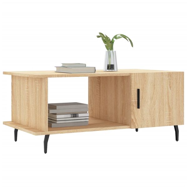 vidaXL Couchtisch Sonoma-Eiche 90x50x40 cm Holzwerkstoff