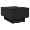 vidaXL Couchtisch Schwarz 60x45x31 cm Holzwerkstoff