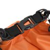 vidaXL Trockensack mit Rei&szlig;verschluss Orange 20 L PVC