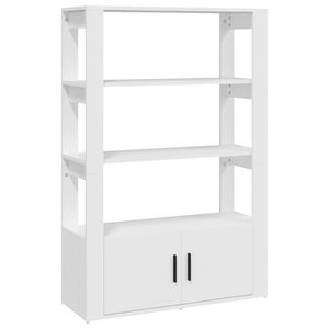 vidaXL Sideboard Wei&szlig; 80x30x119,5 cm Holzwerkstoff