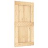 vidaXL T&uuml;r NARVIK 100 x 210 cm Massivkiefer (Unbehandelt) Natur