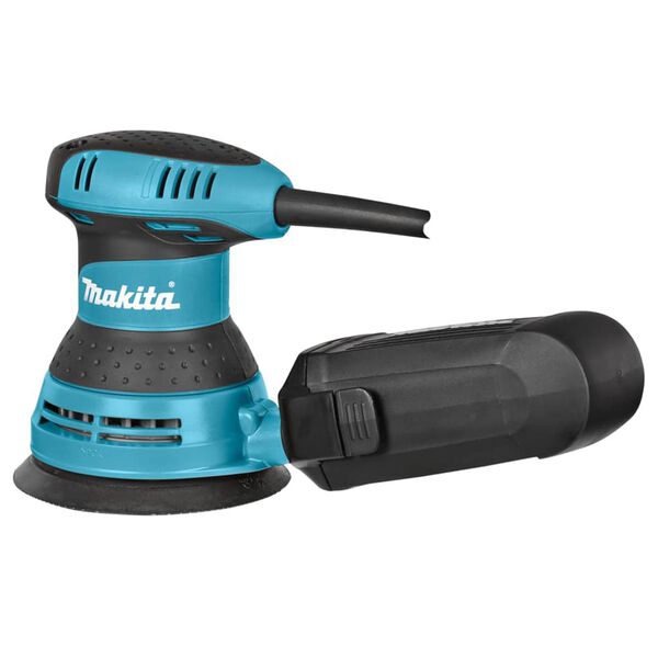 Makita Schleifer mit Staubbeutel 300 W Blau und Schwarz