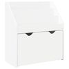 vidaXL Kinderregal mit Schubladen Wei&szlig; 60 x 29,5 x 69 cm Holzwerkstoff