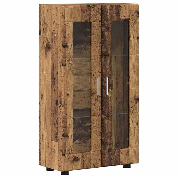 vidaXL Sideboard FLORIN Altholz 55,5 x 29 x 103 cm Holzwerkstoff