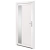vidaXL Haust&uuml;r Wei&szlig; 98x200 cm PVC