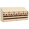 vidaXL 5er Legenest 117x33x54 cm Massivholz Kiefer