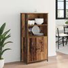 vidaXL Highboard Altholz 62 x 36 x 121,5 cm Holzwerkstoff