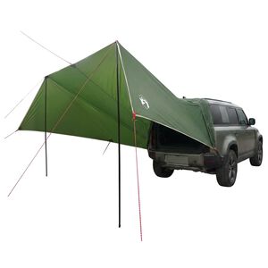 vidaXL Fahrzeugmarkise Gr&uuml;n 518 x 580 x 215 cm Polyester und Stahl