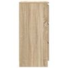 vidaXL Sideboard Sonoma-Eiche 37,5x35x76 cm Holzwerkstoff