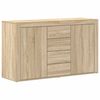 vidaXL Sideboard Sonoma-Eiche 120 x 36 x 69 cm Holzwerkstoff