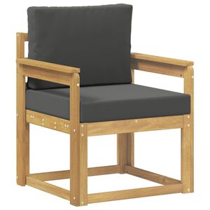 vidaXL 2 St&uuml;ck Outdoor-Sofagarnitur Polyester Wei&szlig; und Anthrazit