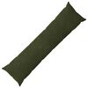 vidaXL Wurfkissen HEERLEN Gr&uuml;n 40 x 145 cm Mikrofaser Fleece
